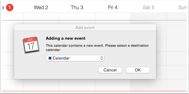 Using Safari and Calendar (Mac)